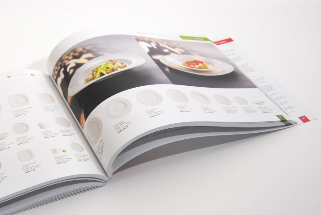 Catalogue Design for Arc Tableware Palmiero Design