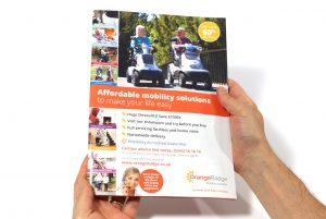 Orange Badge Mobility Solutions Catalogue Design