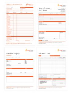 Orange Badge Stationery & Forms