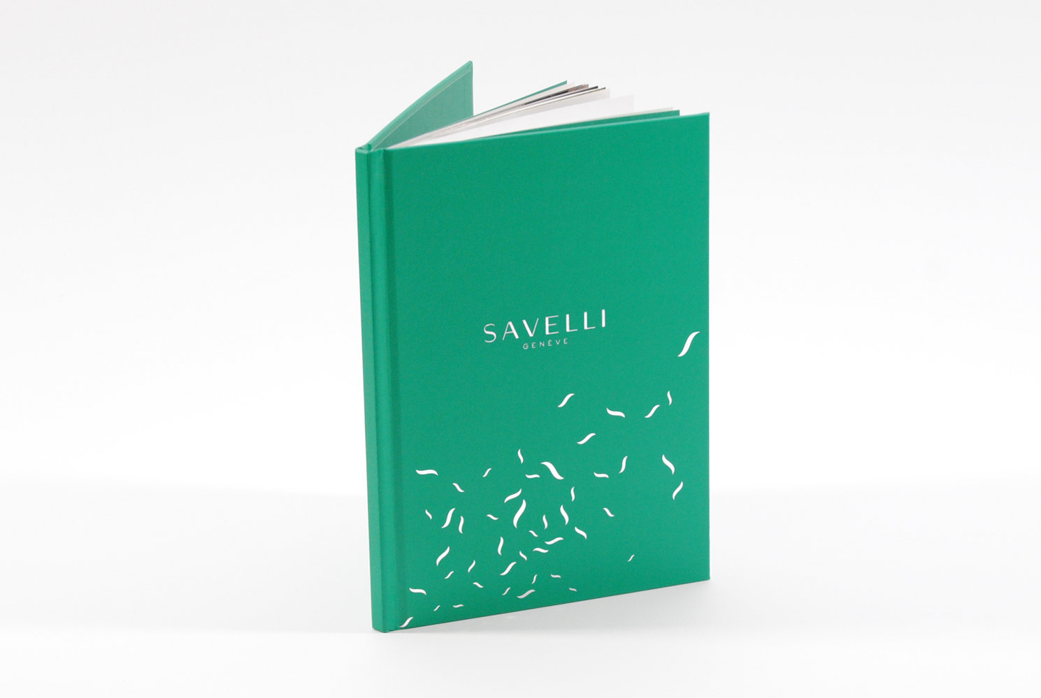 Savelli Emerald Brochure Design Front Cover