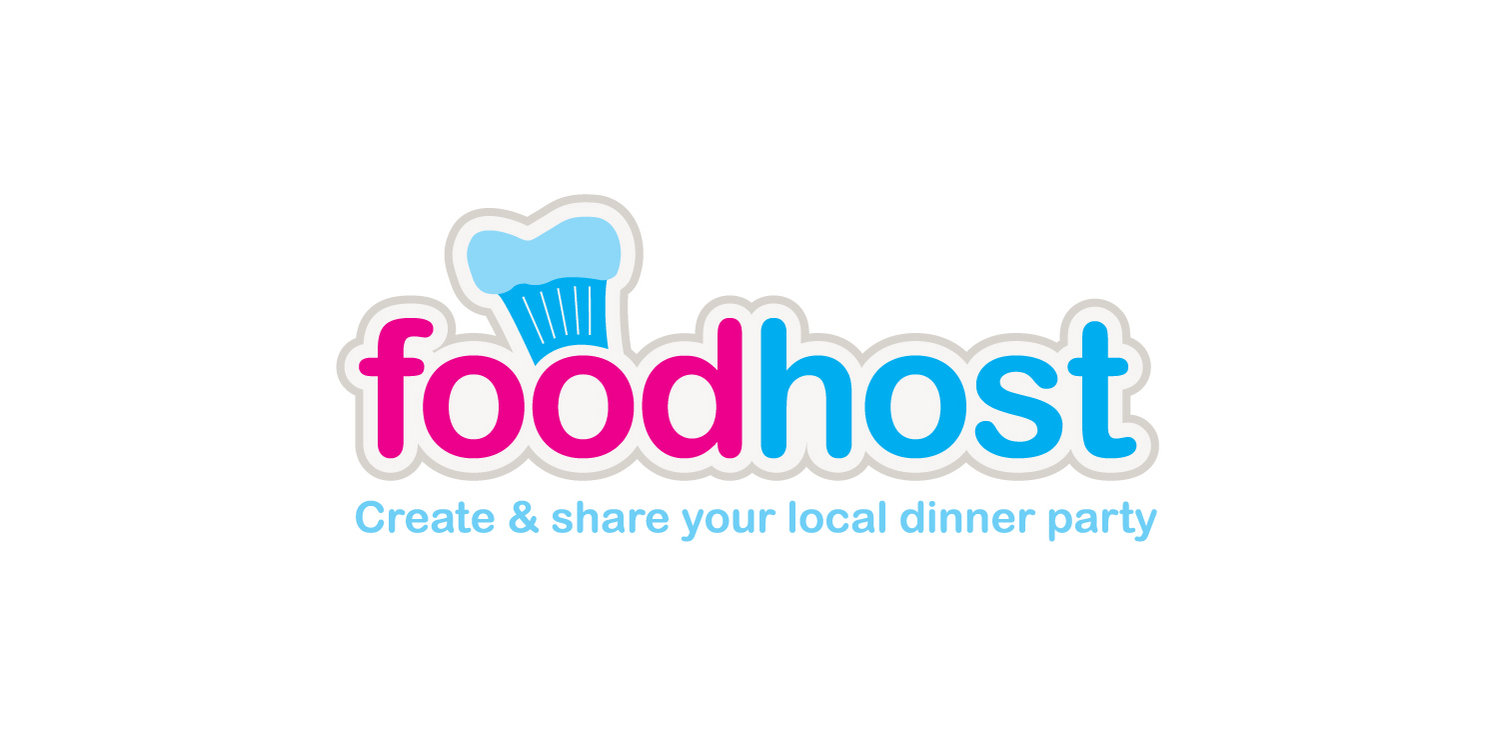 foodhost logo design