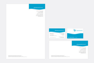 Ultrasound Direct Letterhead, Compliment Slip and Business Card