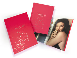 Savelli Product Brochure, Front Cover and Inside Double Page Spread