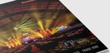 Events Company Brochure Design – Premier Events