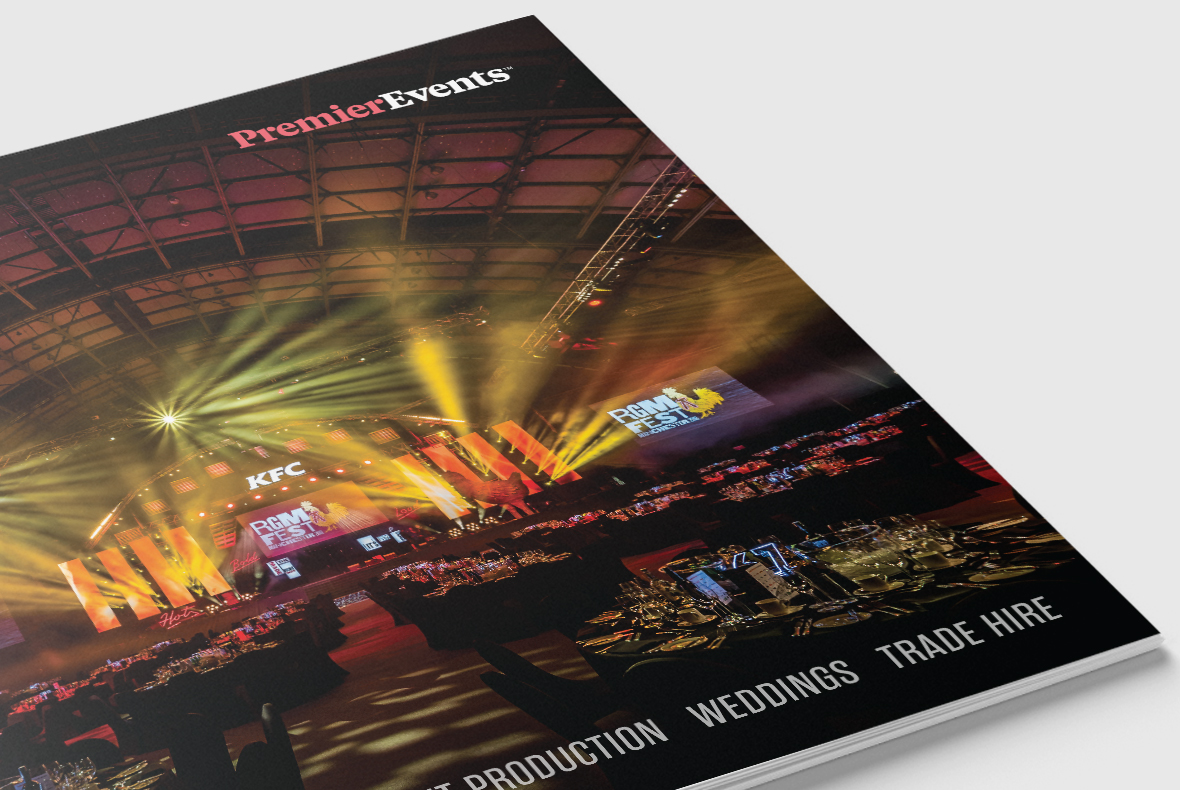 Events Company Brochure Design – Premier Events Thumbnail