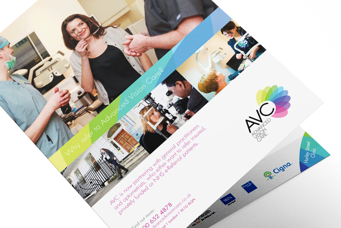 Advanced Vision Care Brochure Design