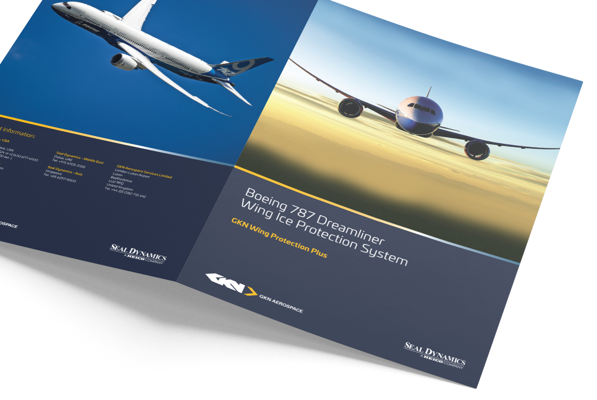 GKN Aerospace 4 page Brochure Design