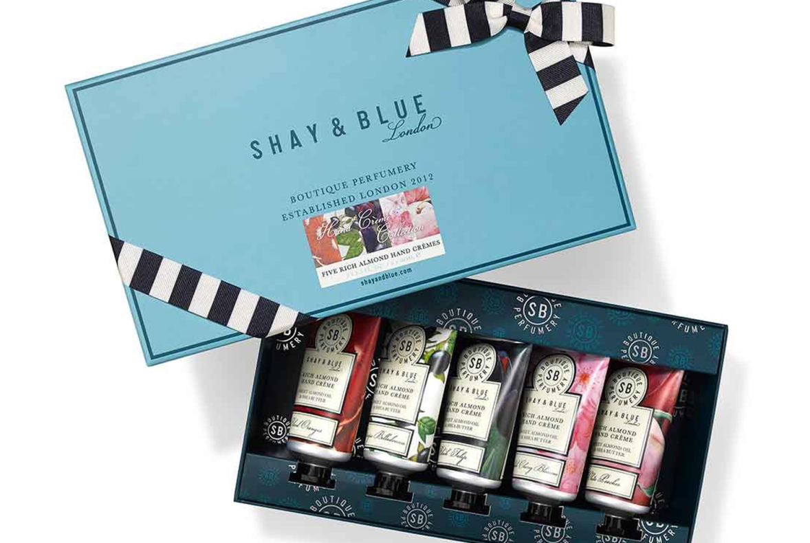 Shay & Blue Hand Creme Packaging Lid and Inner Tray