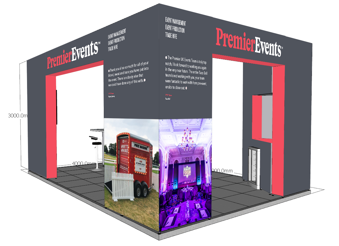 Premier Event Exhibition Stand Graphics 3