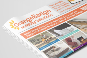 Orange Badge Newspaper Mailshot