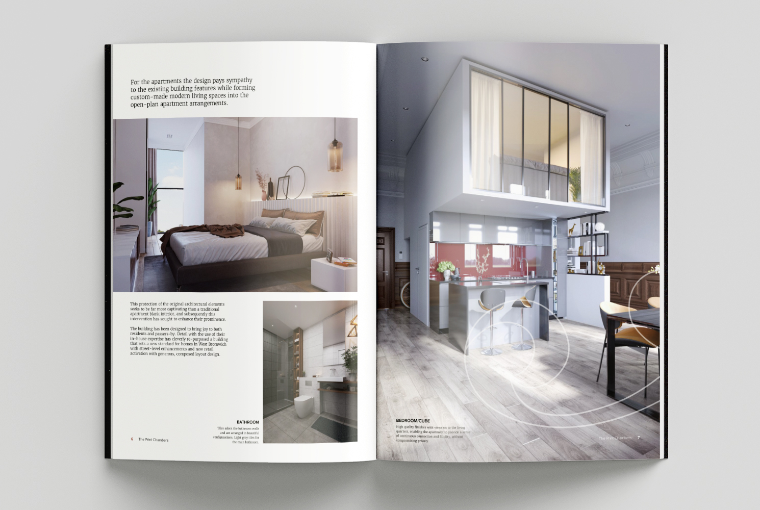 Print Chambers Property Brochure Design - Palmiero Design