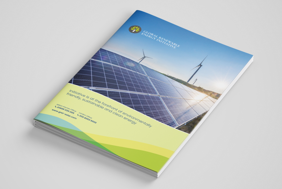 Brochure Design for GREI Solar Palmiero Design