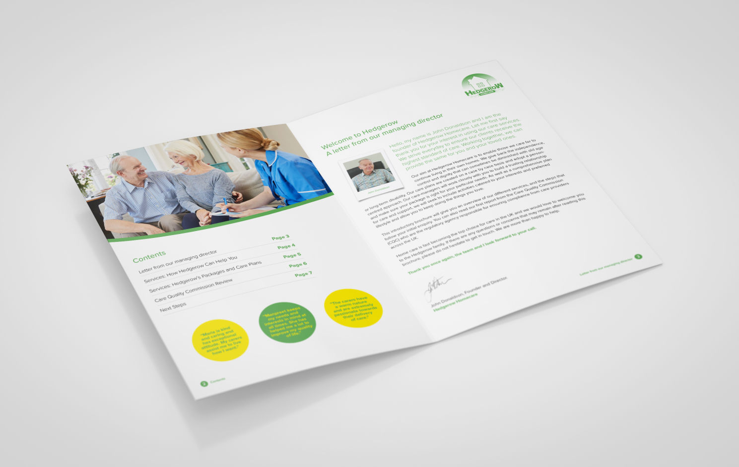 Hedgerow Care Home Brochure Inside 1