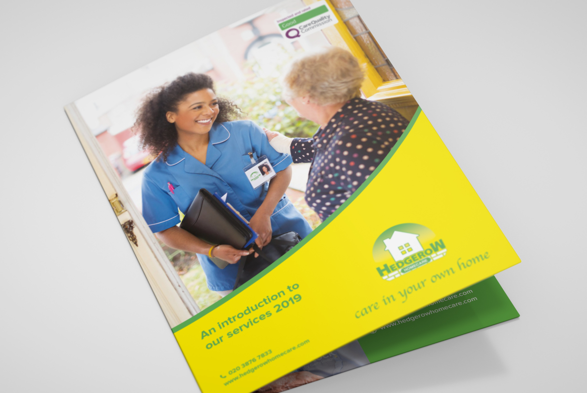 Hedgerow Care Home Brochure Cover