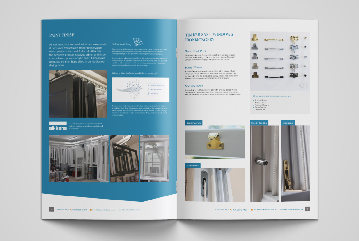 SJB Sash Windows Brochure