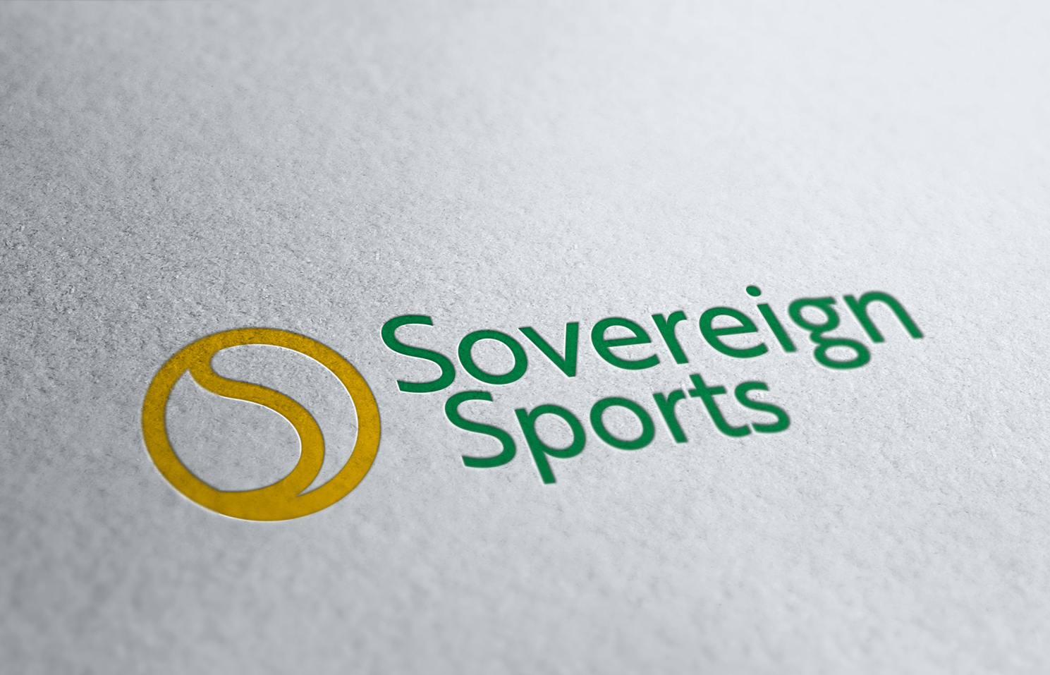 Sovereign Sports Logo Mockup