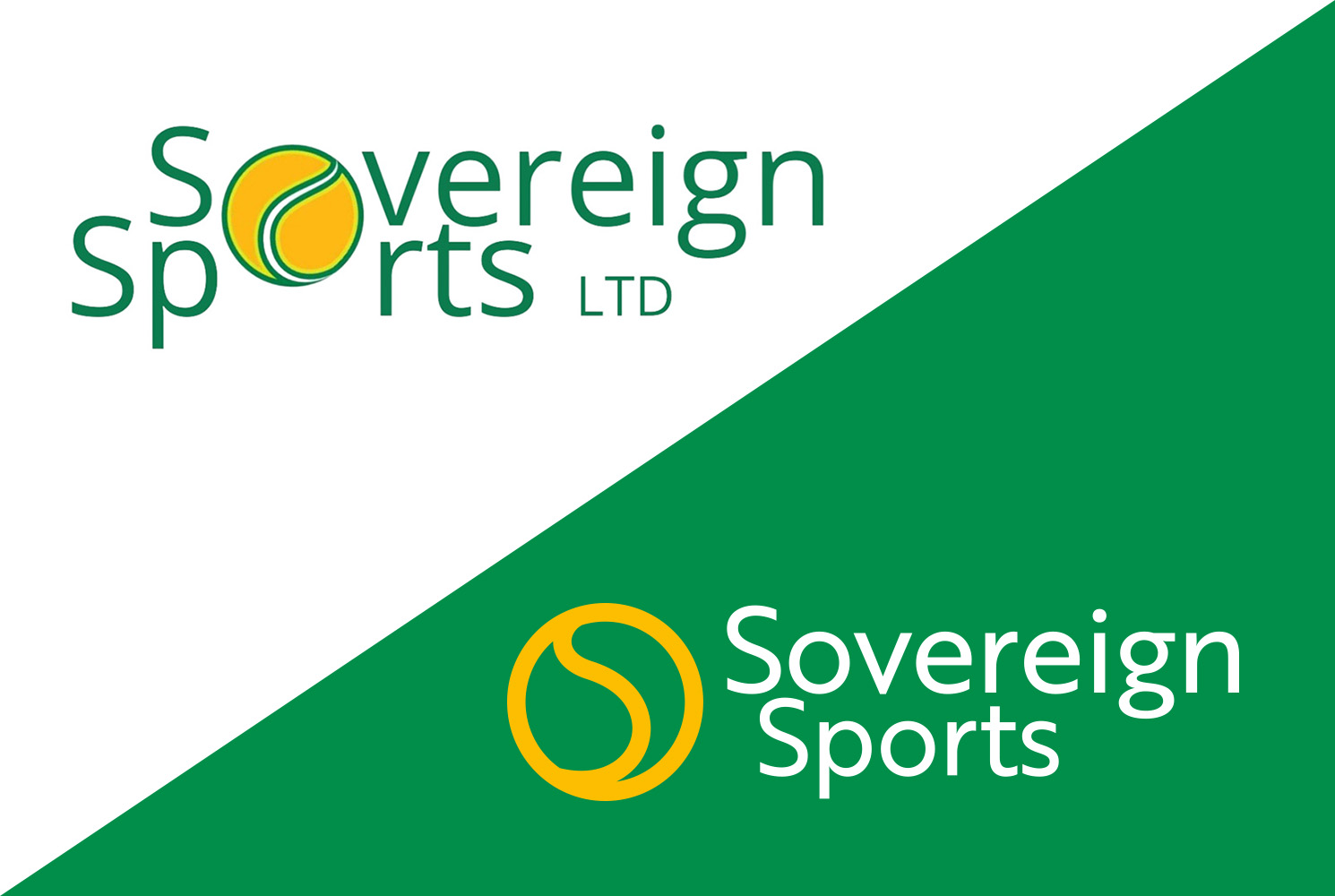 Sovereign Sports Old and New Logo
