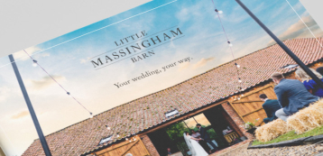 Little Massingham wedding brochure cover Thumbnail