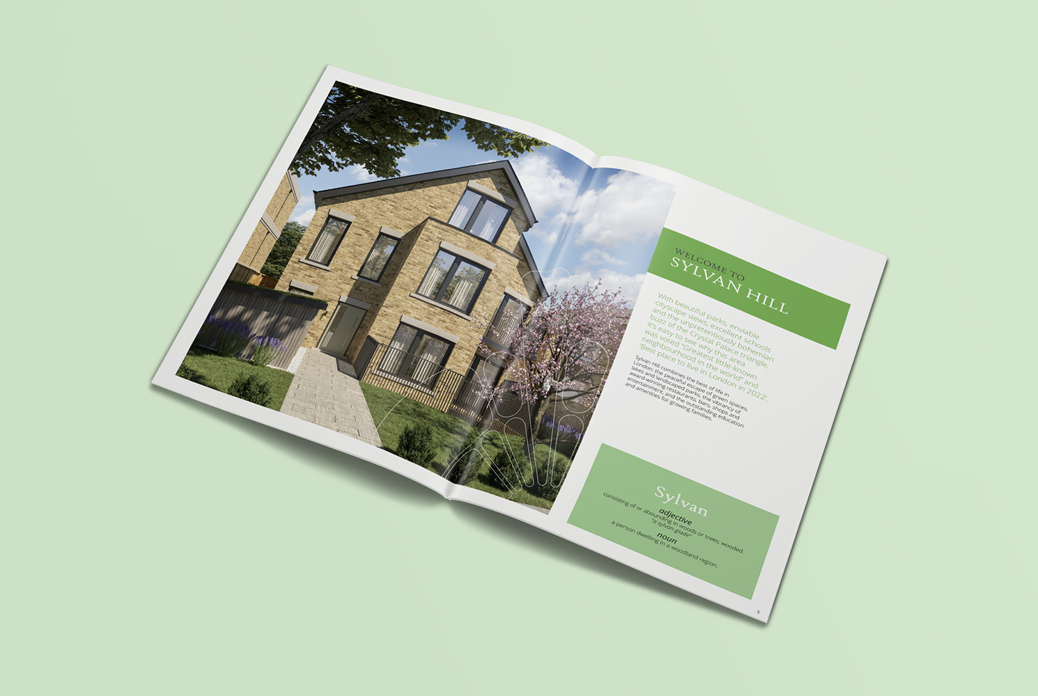 Sylvan Hill property brochure design 6