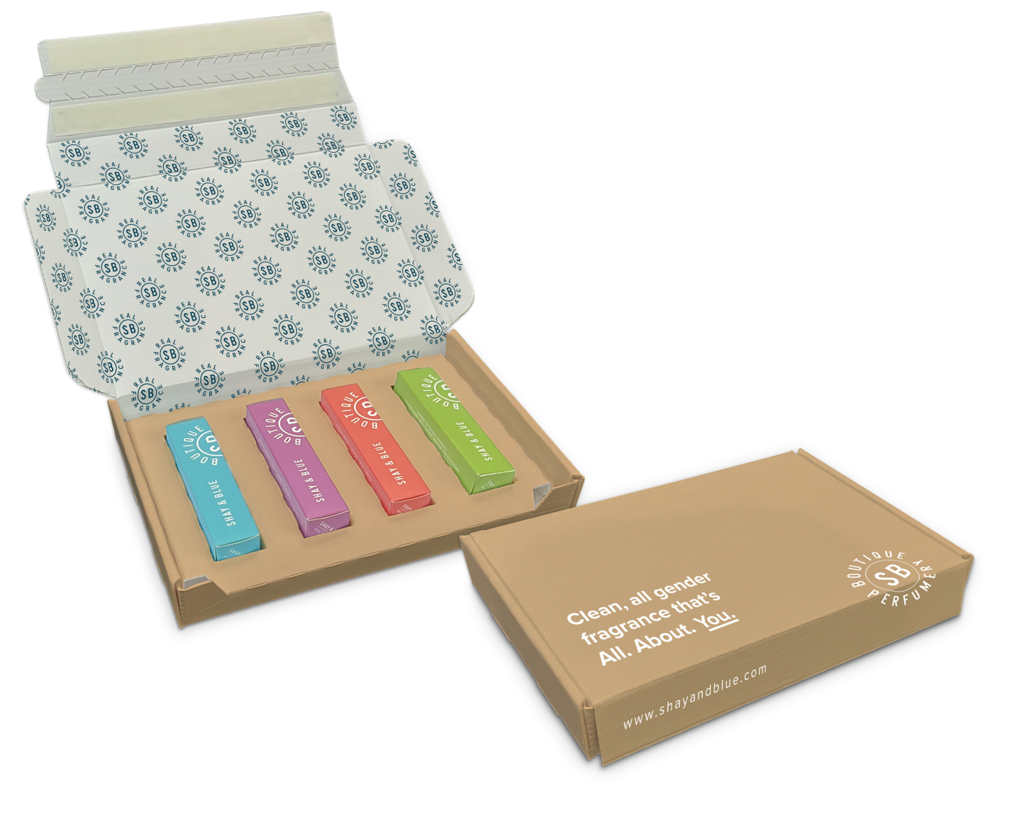 Fragrance Gift Box Packaging Design