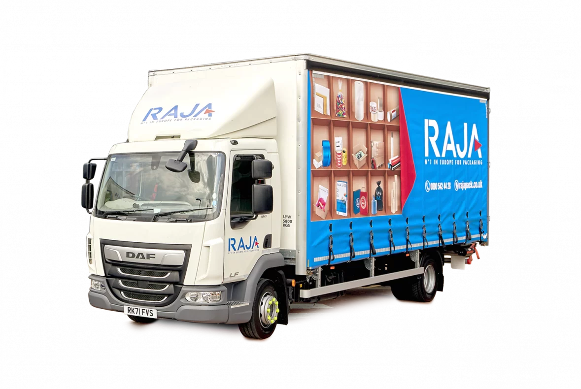 RAJA Truck Curtain Side Graphics