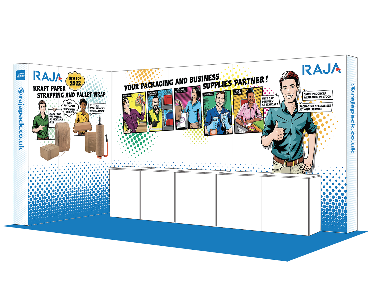 RAJA Exhibition Graphics White Label 2