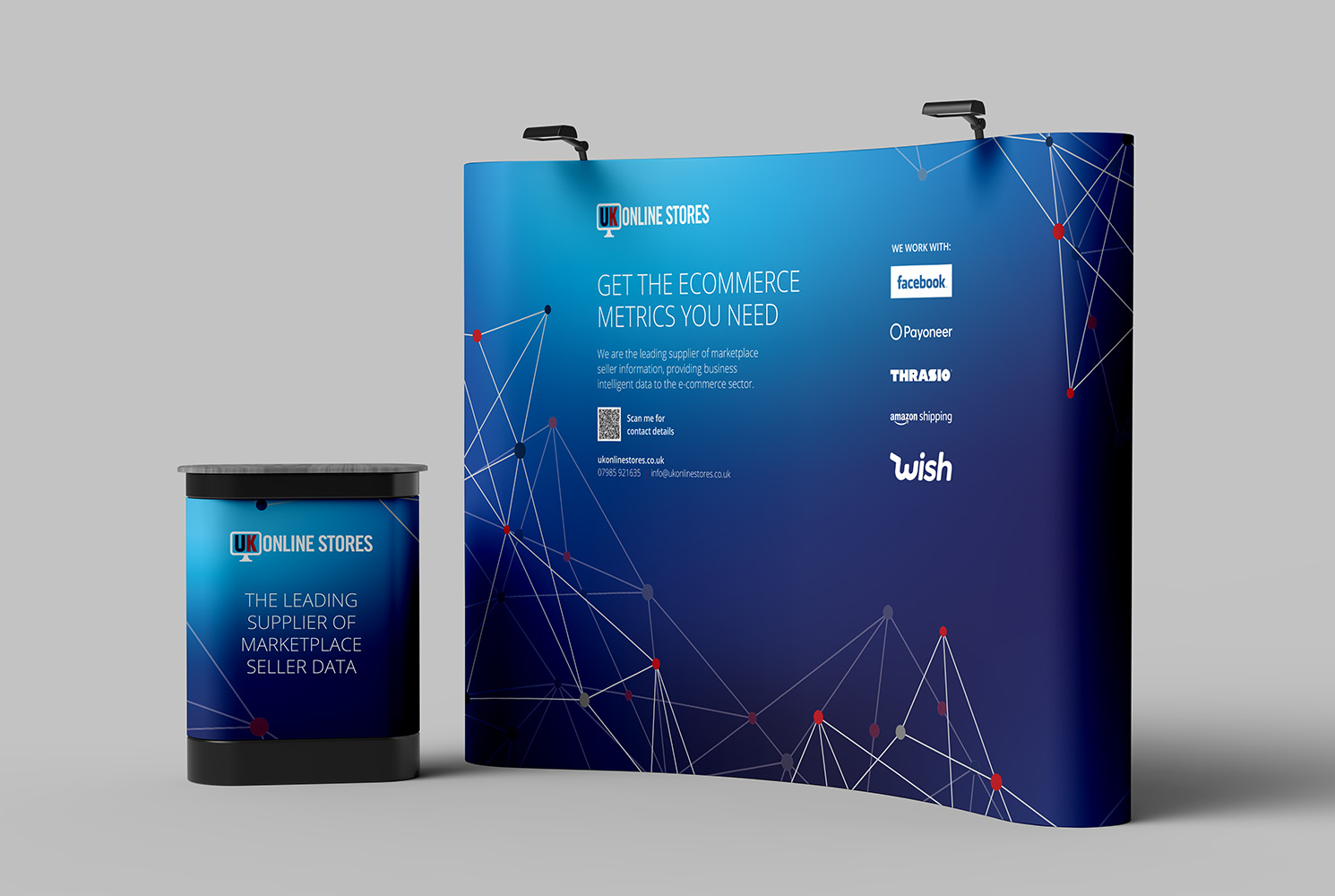 UK Online Stores exhibition stand