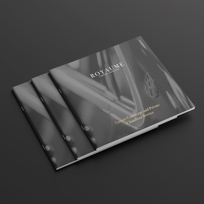 Brochure design size
