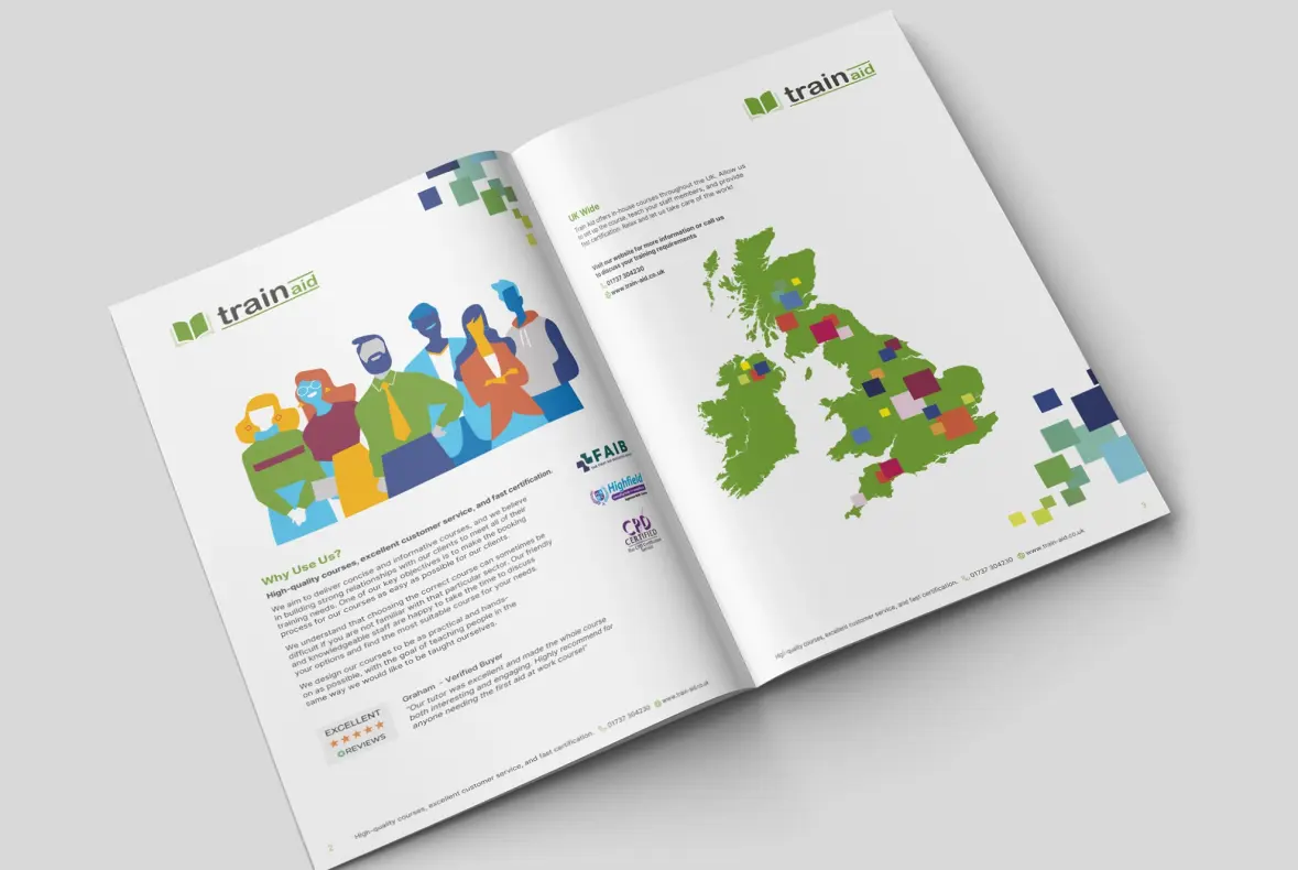 TrainAid Health and Safety Courses Brochure DPS 1