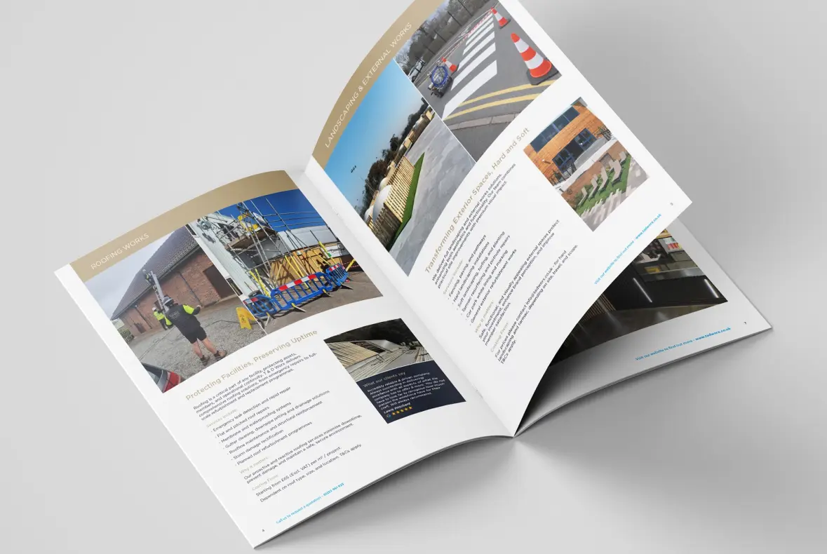 T&D Worx Commercial Contractors Brochure Design DPS-2