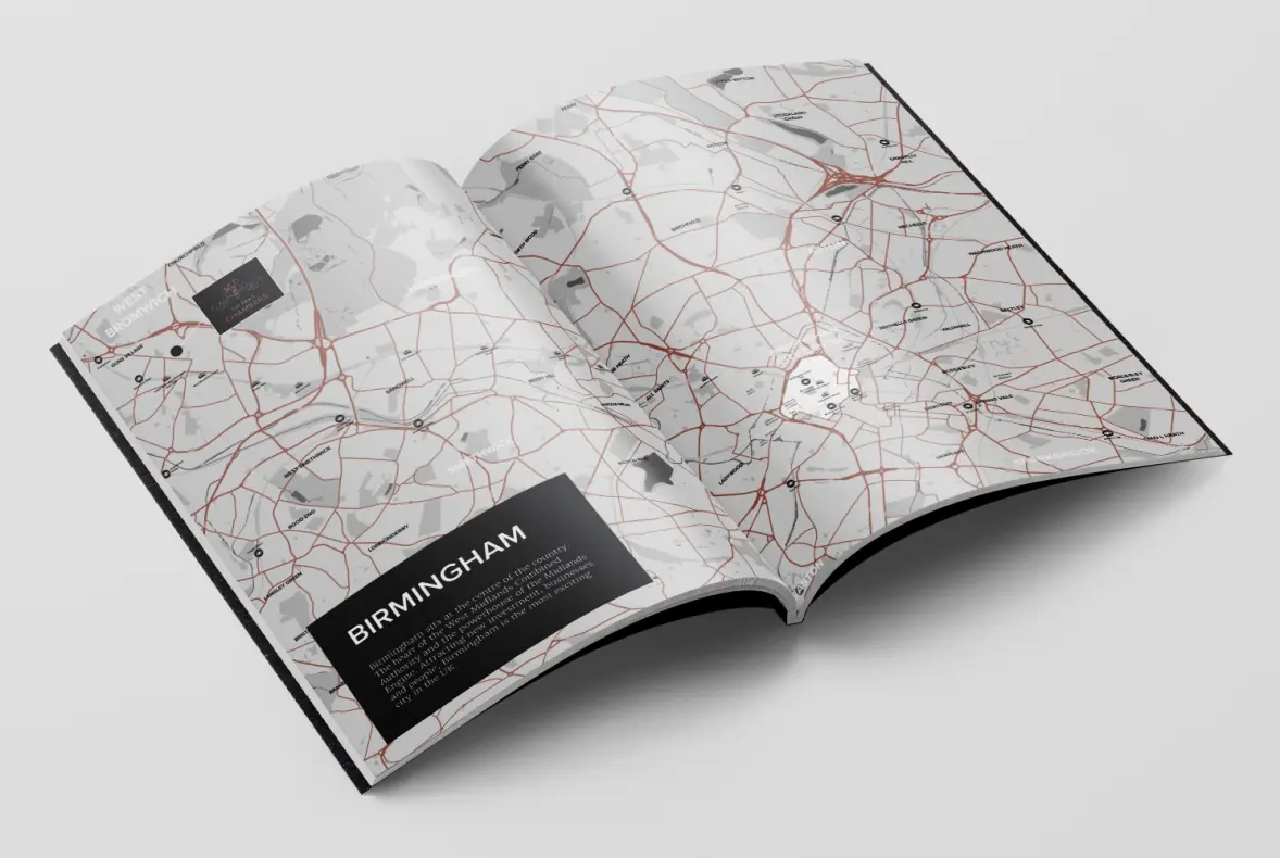 Print Chambers Property Brochure Map Design